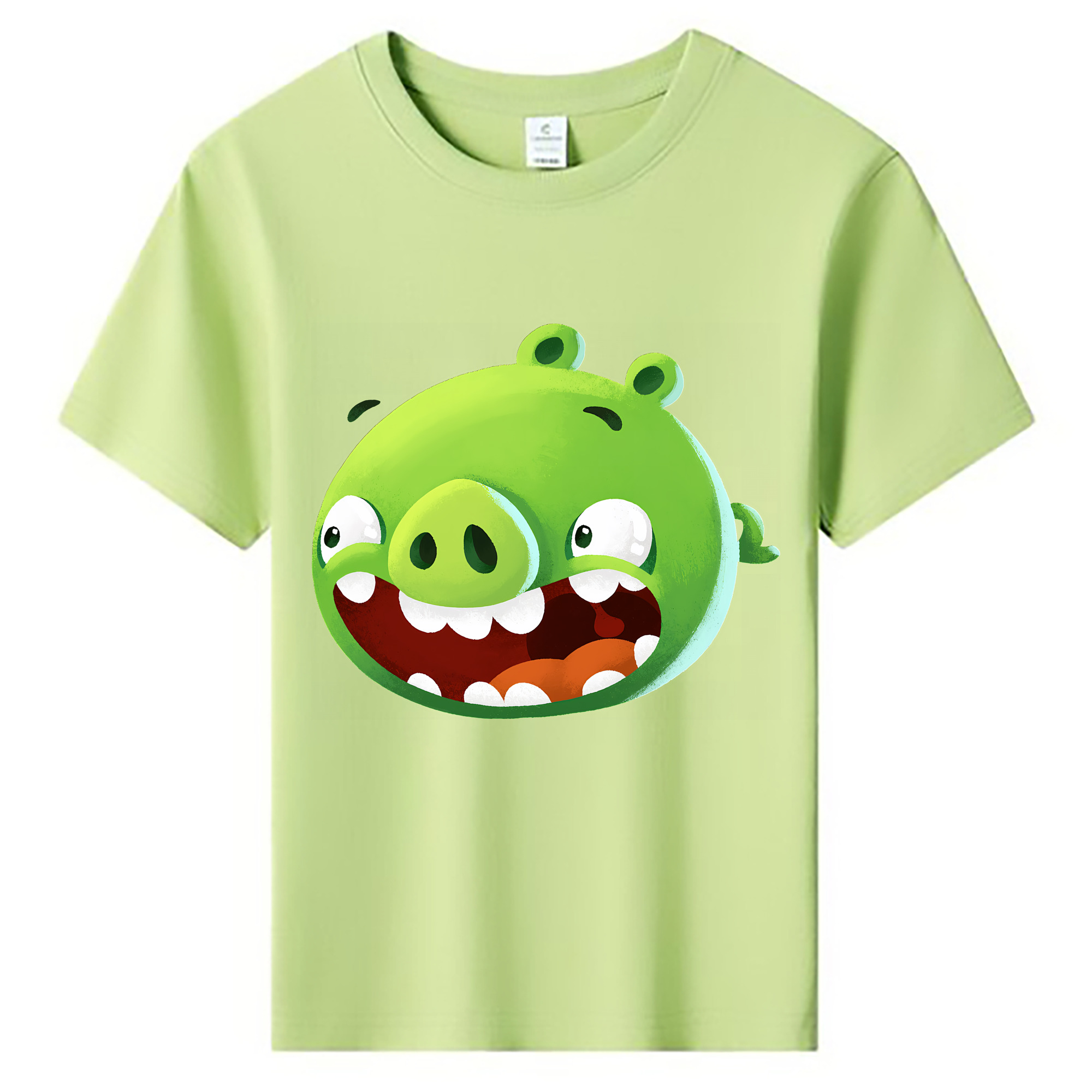 （画像用） Angry Birds アングリーバード 綿100％キッズTシャツ（フロントプリント）